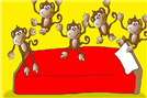 מעשה בחמישה קופים
